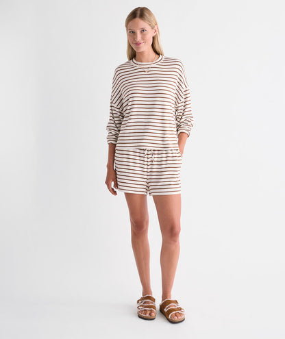 Dreamy Jersey Long Sleeve - White Cap/Coconut