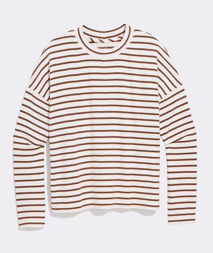 Dreamy Jersey Long Sleeve - White Cap/Coconut