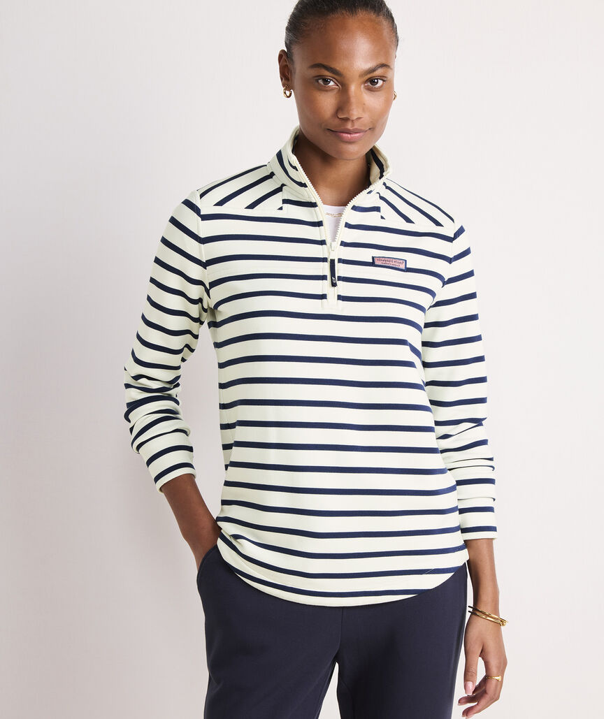 Dreamcloth® Striped Shep Shirt® - Millie Stripe Marshmallow/Nautical Navy