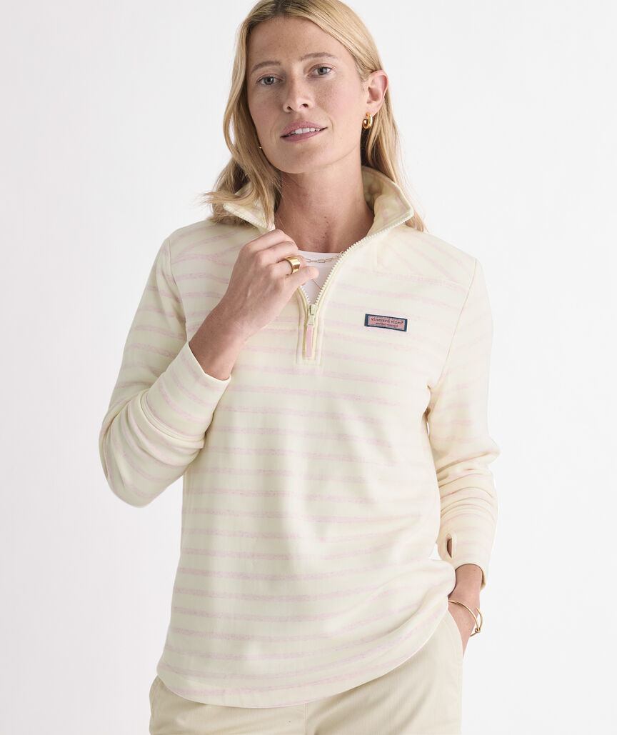 Dreamcloth® Striped Shep Shirt® - Marshmallow/Cutty Pink