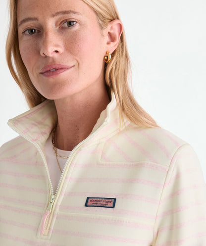 Dreamcloth® Striped Shep Shirt® - Marshmallow/Cutty Pink