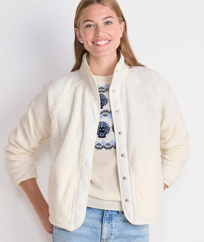 Harbor Fleece Jacket - Marshmallow