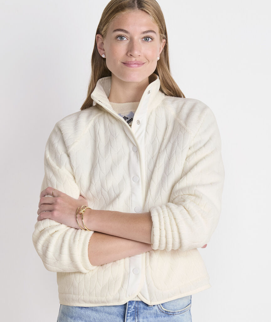 Harbor Fleece Jacket - Marshmallow