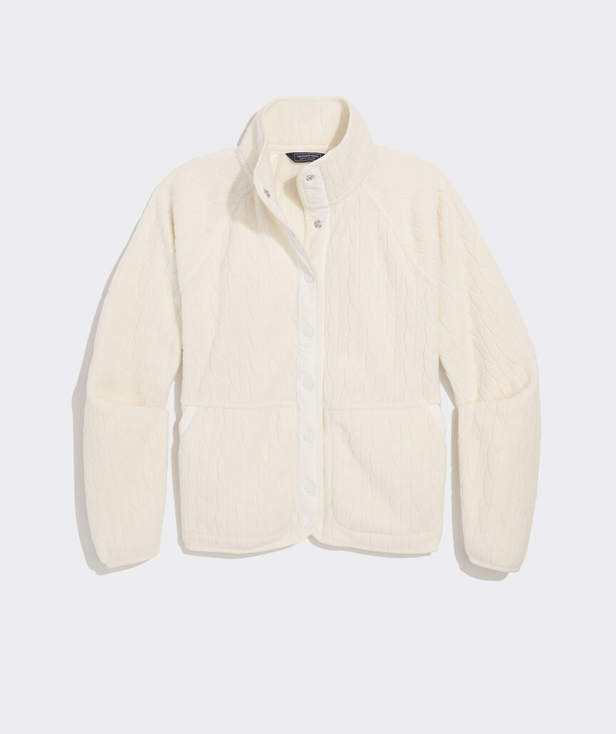 Harbor Fleece Jacket - Marshmallow