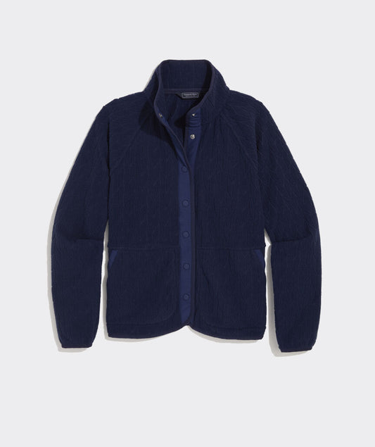 Harbor Fleece Jacket - Nautical Navy