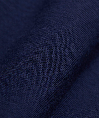 Supima Jersey V-Neck Crew - Nautical Navy