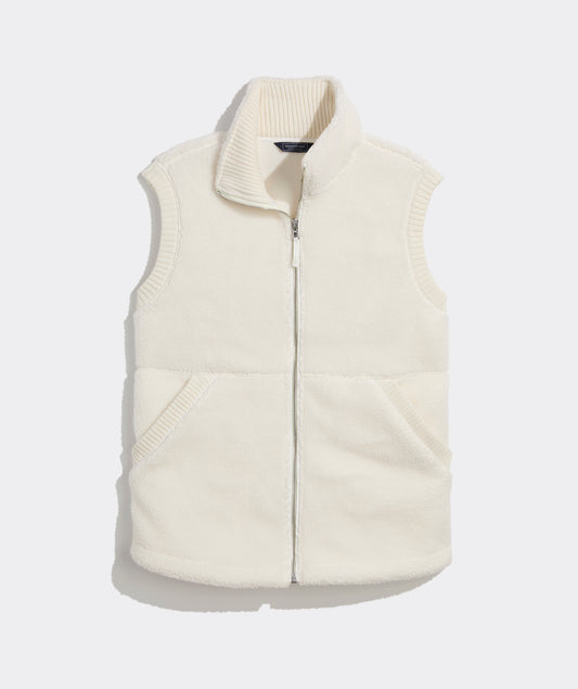 Heritage Fleece Vest - Marshmallow