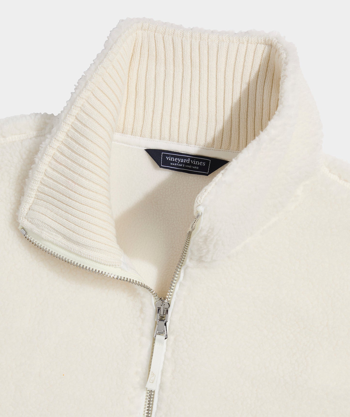 Heritage Fleece Vest - Marshmallow