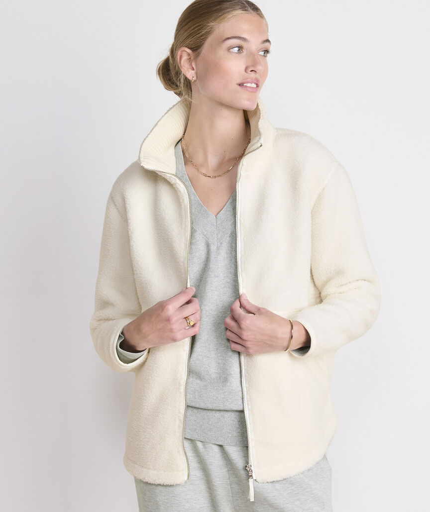 Heritage Fleece Jacket - Marshmallow