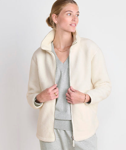 Heritage Fleece Jacket - Marshmallow