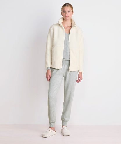 Heritage Fleece Jacket - Marshmallow