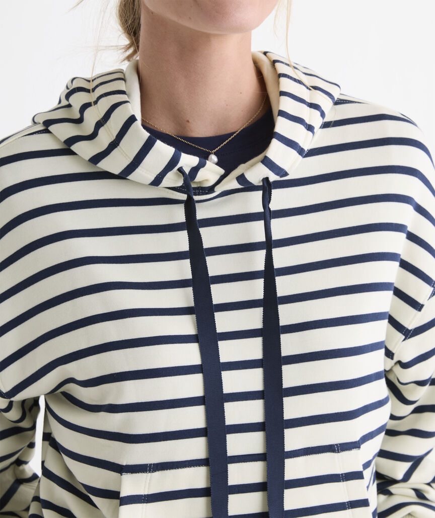 Dreamcloth® Hoodie - Stripe Nautical Navy