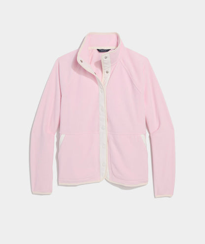 Harbor Fleece Jacket - Pink Drink