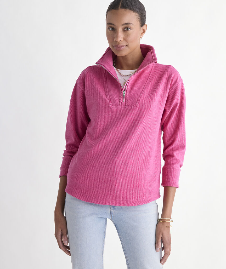 Calmwater Quarter-Zip - Rhododendron Heather