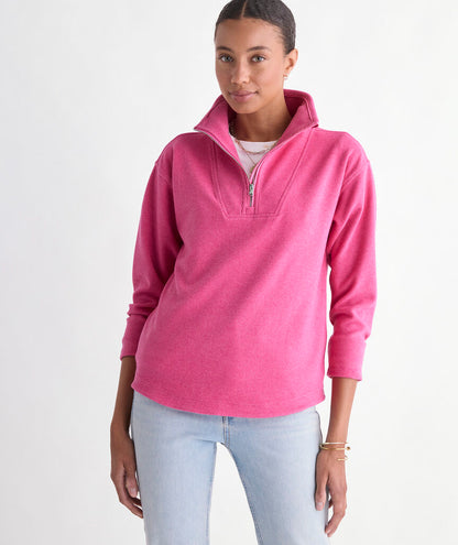 Calmwater Quarter-Zip - Rhododendron Heather