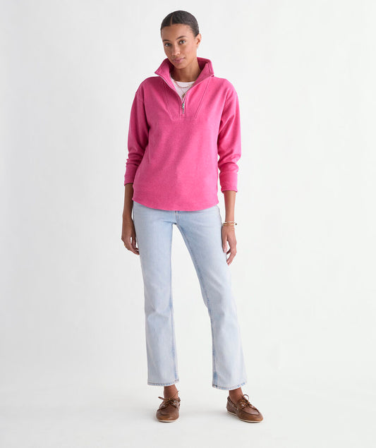 Calmwater Quarter-Zip - Rhododendron Heather