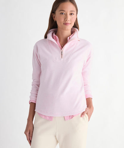 Calmwater Quarter-Zip - Pink Drink Heather