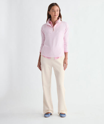 Calmwater Quarter-Zip - Pink Drink Heather