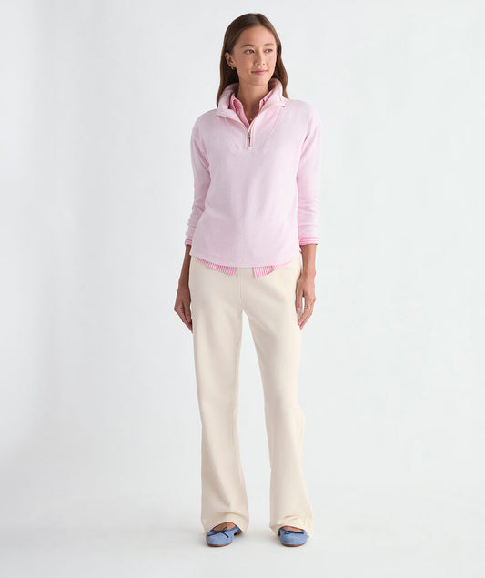 Calmwater Quarter-Zip - Pink Drink Heather