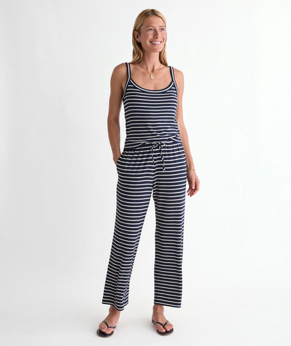 Dreamy Jersey Tank - Stripe Nautical Navy