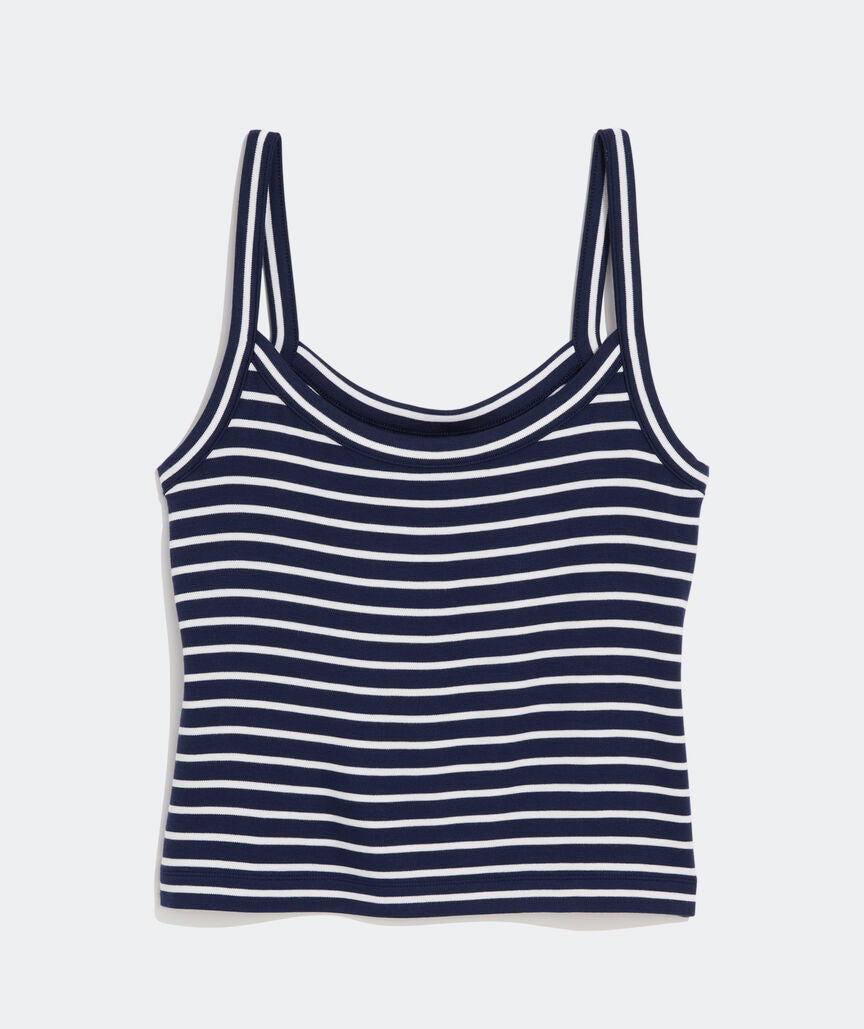Dreamy Jersey Tank - Stripe Nautical Navy