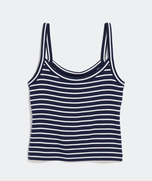 Dreamy Jersey Tank - Stripe Nautical Navy