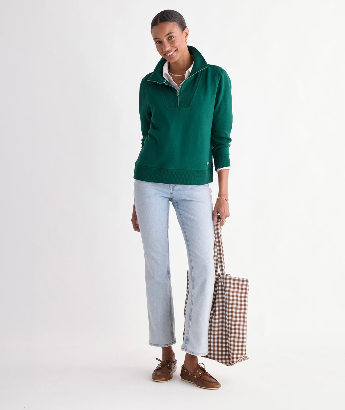 Dreamcloth® Quarter-Zip - Charleston Green