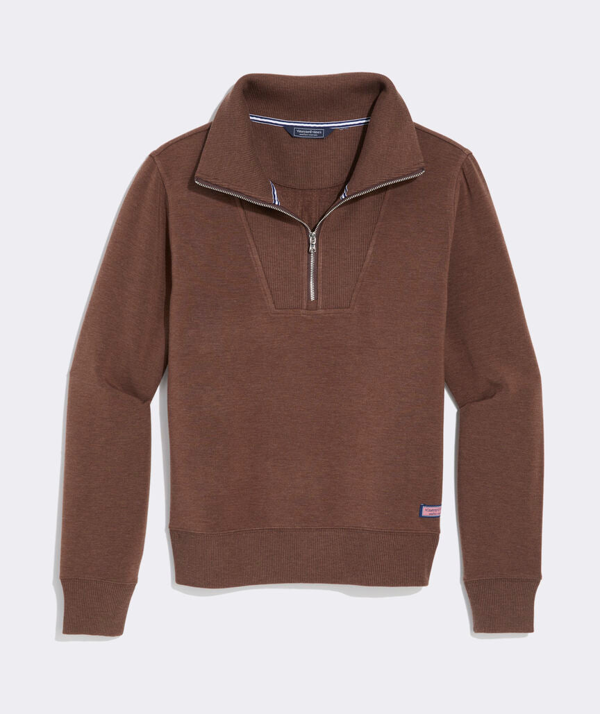 Dreamcloth® Quarter-Zip - Coconut Heather