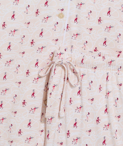 Super-Soft Knit Pajama Set - Skating Soft PInk