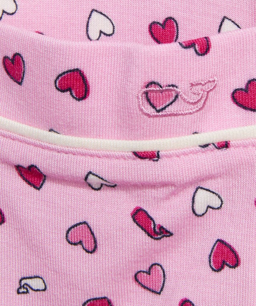 Super-Soft Knit Pajama Set - Hearts Cot Can