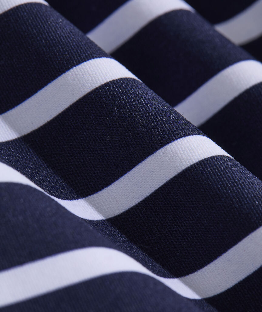 Montauk Strapless One-Piece - Bay Stripe Navy