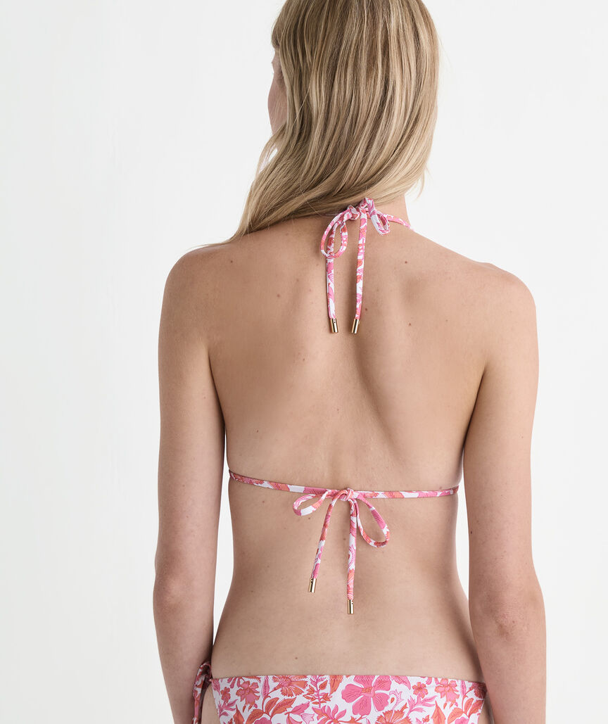 Seagrove String Bikini Top - Block Print Toucan 2