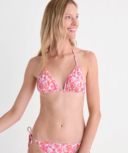 Seagrove String Bikini Top - Block Print Toucan 2