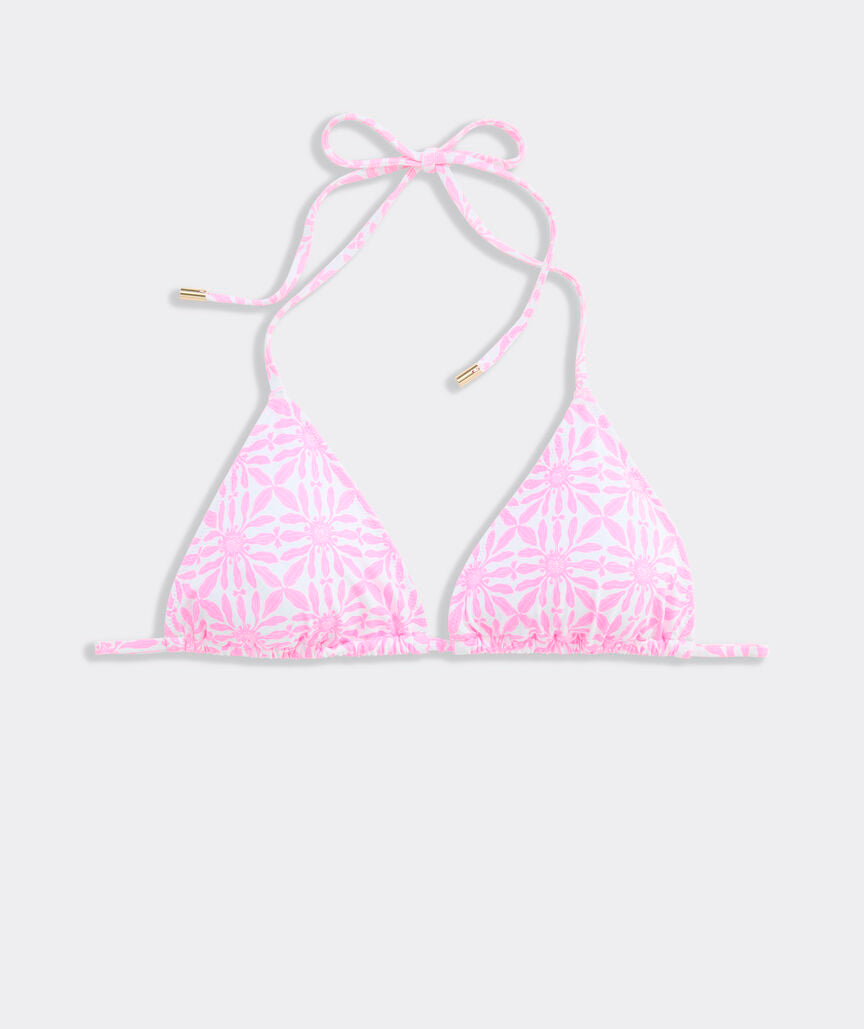 Seagrove String Bikini Top - Haven Tile Print
