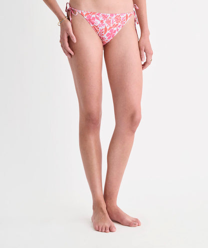 Seagrove String Bikini Bottom - Block Print Toucan 2