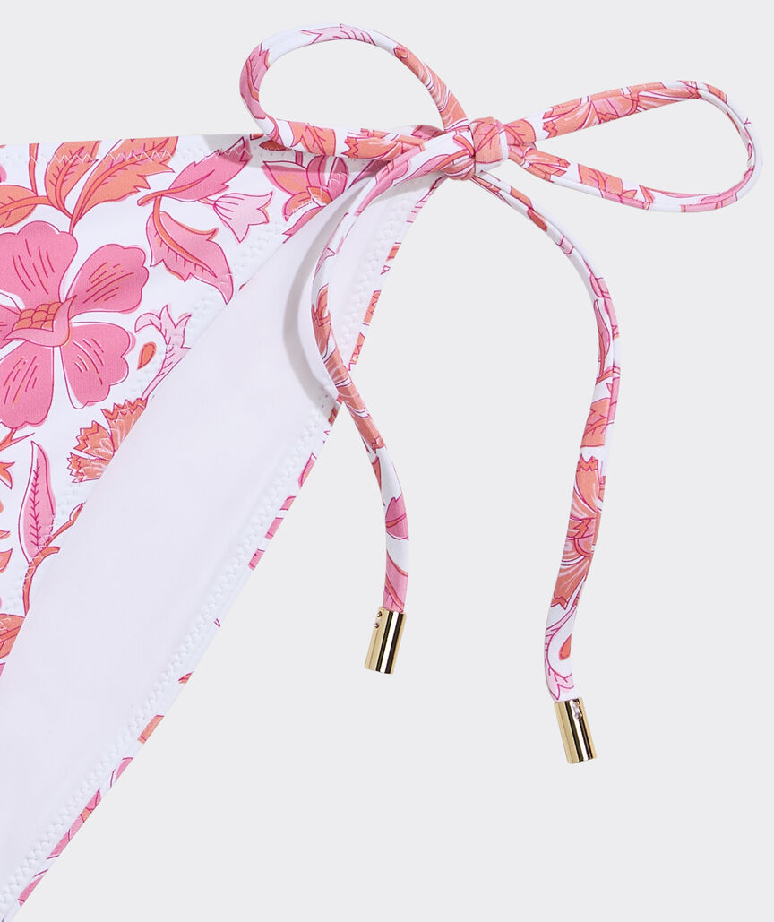 Seagrove String Bikini Bottom - Block Print Toucan 2