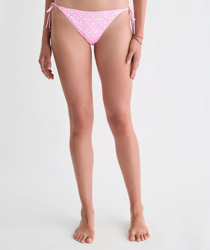 Seagrove String Bikini Bottom - Haven Tile Print