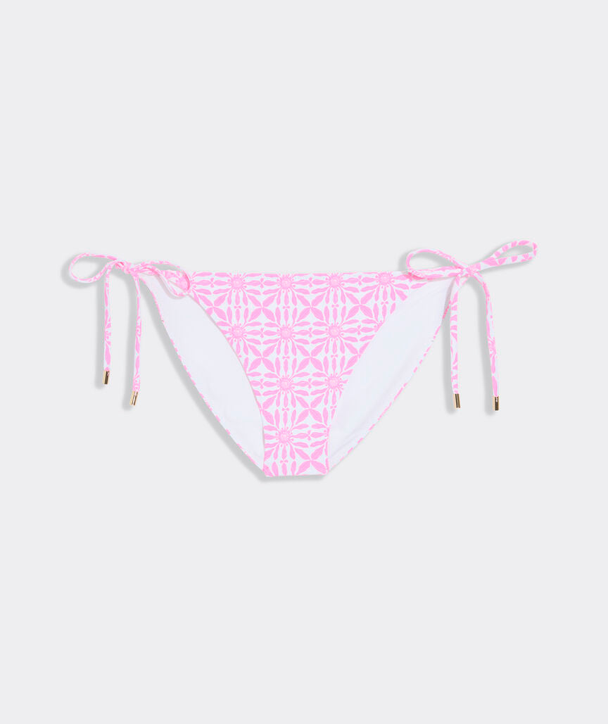Seagrove String Bikini Bottom - Haven Tile Print