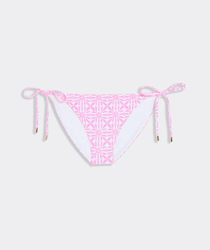 Seagrove String Bikini Bottom - Haven Tile Print