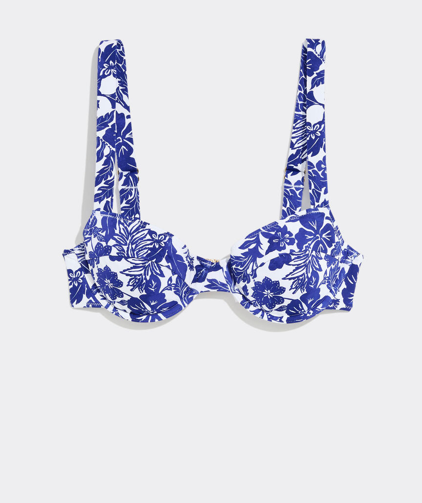 Amagansett Underwire Bikini Top - Paradise Scarf Print