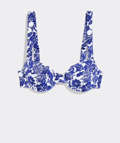 Amagansett Underwire Bikini Top - Paradise Scarf Print