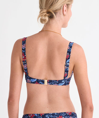 Amagansett Underwire Bikini Top - Indie Floral -Snavy