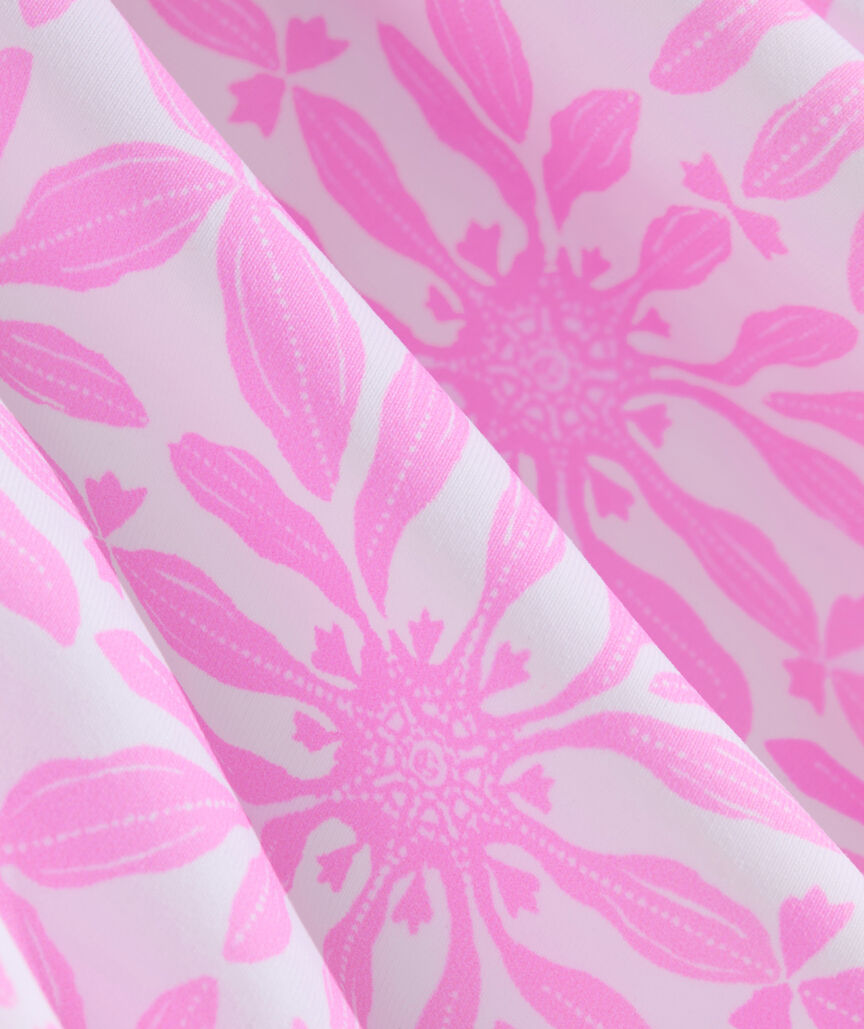 Narragansett Strapless One-Piece - Haven Tile Print