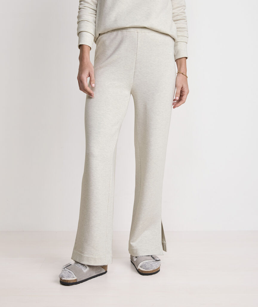 Dreamcloth® Wide Leg Pants - Marshmallow Heather