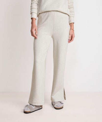 Dreamcloth® Wide Leg Pants - Marshmallow Heather