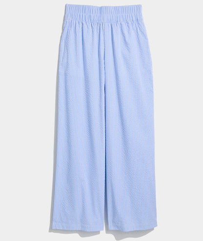 Seaside Harbor Pants - Seersucker-Jake Blue