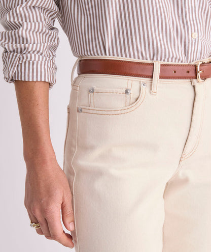 Whitney Jeans - Ecru
