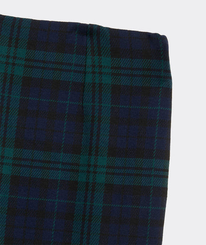 Plaid Peyton Pants - Jet Black Blackwatch