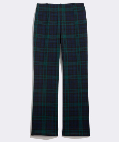 Plaid Peyton Pants - Jet Black Blackwatch