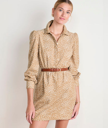 Pippa Corduroy Dress - Cappuccino